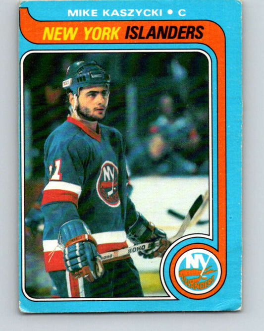 1979-80 O-Pee-Chee #87 Mike Kaszycki  New York Islanders  V17513