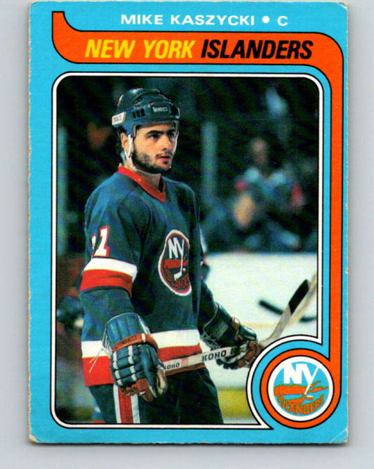 1979-80 O-Pee-Chee #87 Mike Kaszycki  New York Islanders  V17514