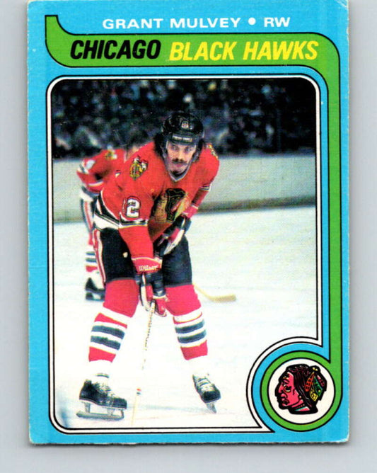 1979-80 O-Pee-Chee #88 Grant Mulvey  Chicago Blackhawks  V17519