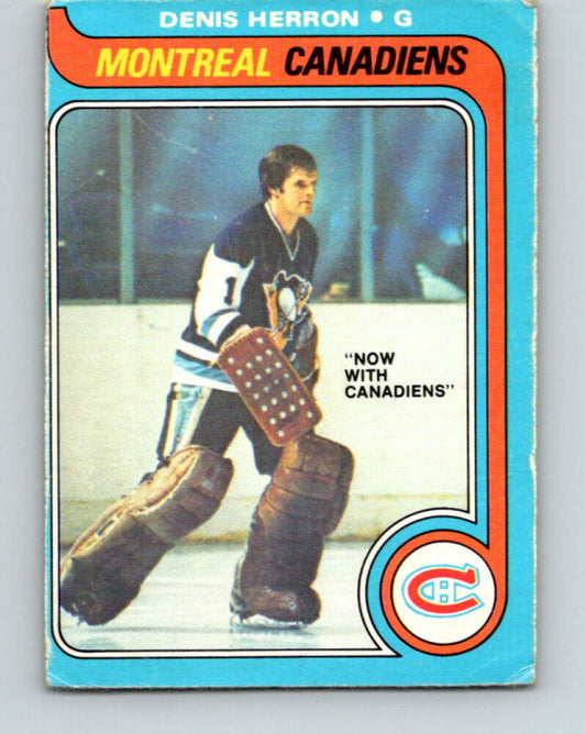 1979-80 O-Pee-Chee #94 Denis Herron  Montreal Canadiens  V17575
