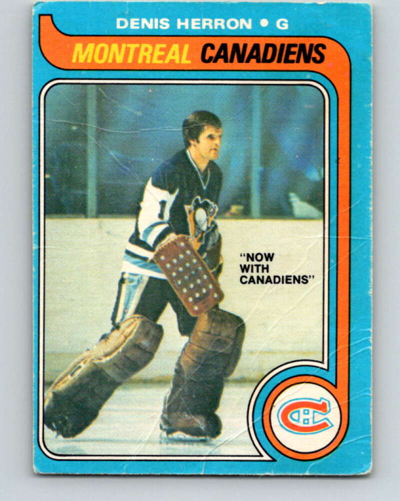 1979-80 O-Pee-Chee #94 Denis Herron  Montreal Canadiens  V17576