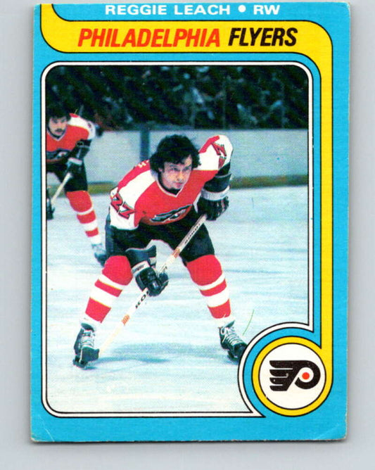 1979-80 O-Pee-Chee #95 Reggie Leach  Philadelphia Flyers  V17583