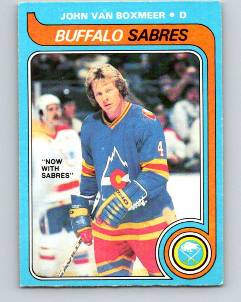 1979-80 O-Pee-Chee #96 John Van Boxmeer  Buffalo Sabres  V17589