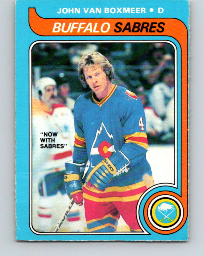 1979-80 O-Pee-Chee #96 John Van Boxmeer  Buffalo Sabres  V17593