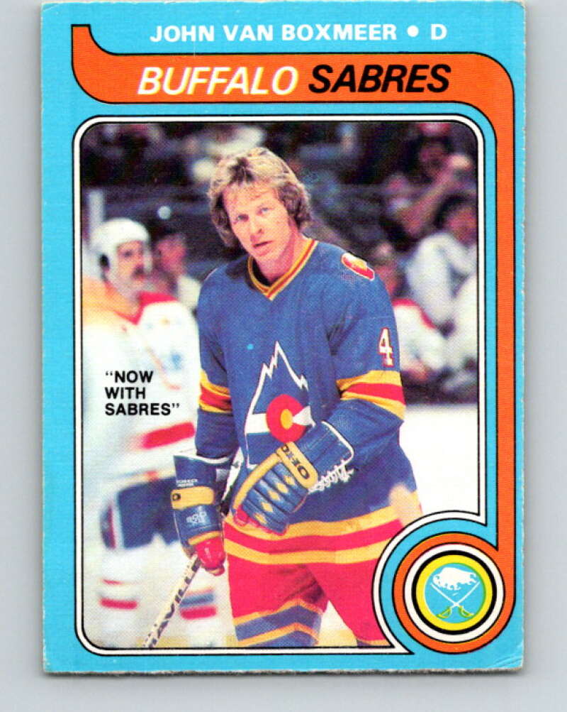 1979-80 O-Pee-Chee #96 John Van Boxmeer  Buffalo Sabres  V17595