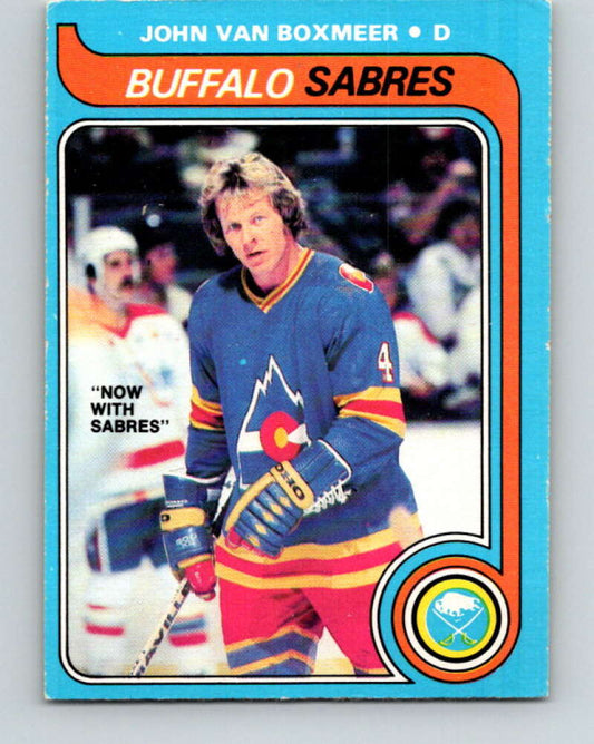 1979-80 O-Pee-Chee #96 John Van Boxmeer  Buffalo Sabres  V17596