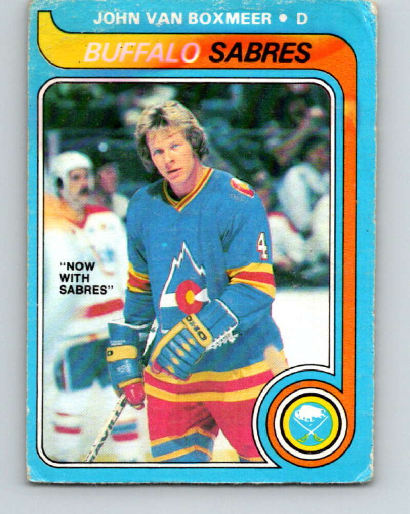 1979-80 O-Pee-Chee #96 John Van Boxmeer  Buffalo Sabres  V17598