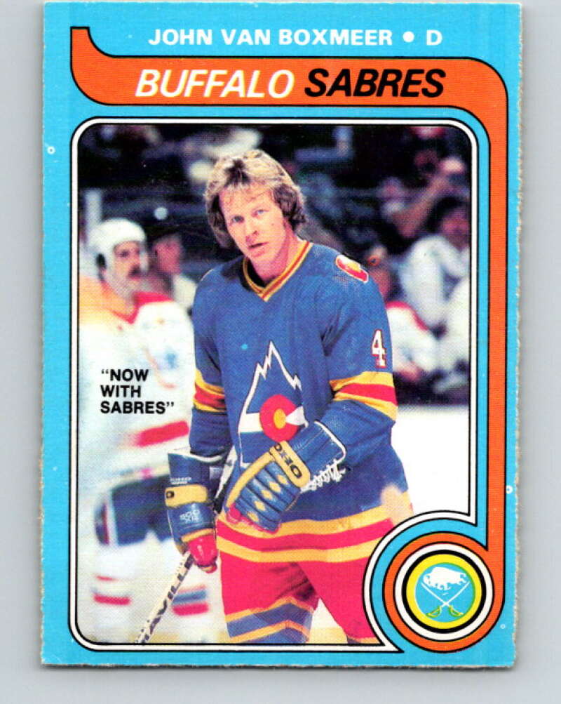 1979-80 O-Pee-Chee #96 John Van Boxmeer  Buffalo Sabres  V17599