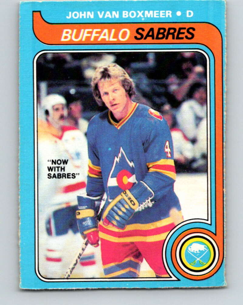 1979-80 O-Pee-Chee #96 John Van Boxmeer  Buffalo Sabres  V17600