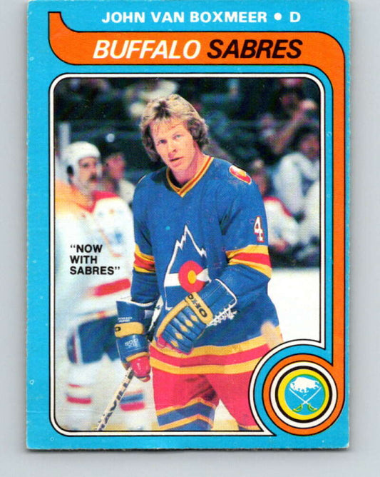 1979-80 O-Pee-Chee #96 John Van Boxmeer  Buffalo Sabres  V17601