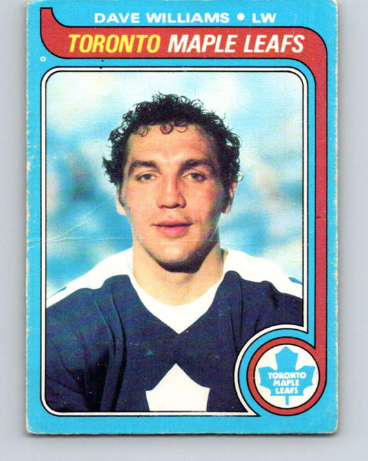 1979-80 O-Pee-Chee #97 Tiger Williams  Toronto Maple Leafs  V17602