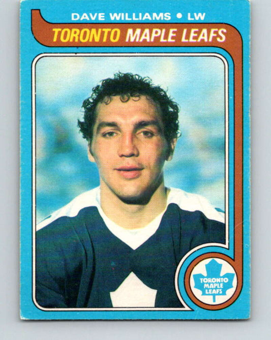 1979-80 O-Pee-Chee #97 Tiger Williams  Toronto Maple Leafs  V17603