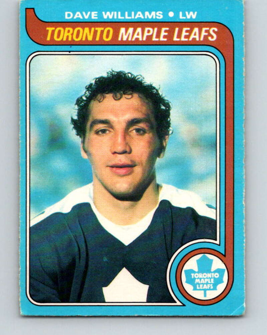 1979-80 O-Pee-Chee #97 Tiger Williams  Toronto Maple Leafs  V17604