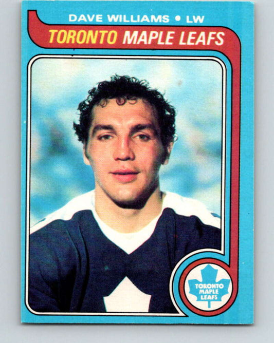1979-80 O-Pee-Chee #97 Tiger Williams  Toronto Maple Leafs  V17605