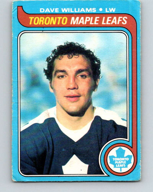 1979-80 O-Pee-Chee #97 Tiger Williams  Toronto Maple Leafs  V17606
