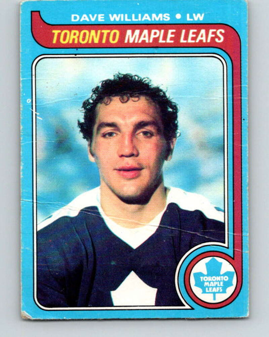 1979-80 O-Pee-Chee #97 Tiger Williams  Toronto Maple Leafs  V17607