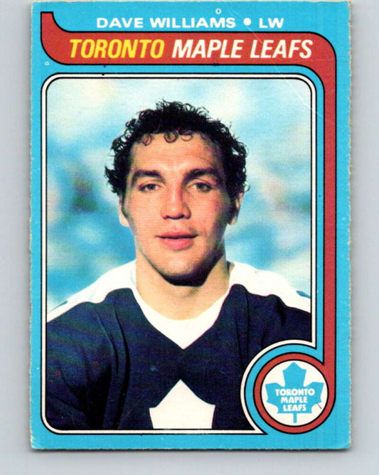 1979-80 O-Pee-Chee #97 Tiger Williams  Toronto Maple Leafs  V17608