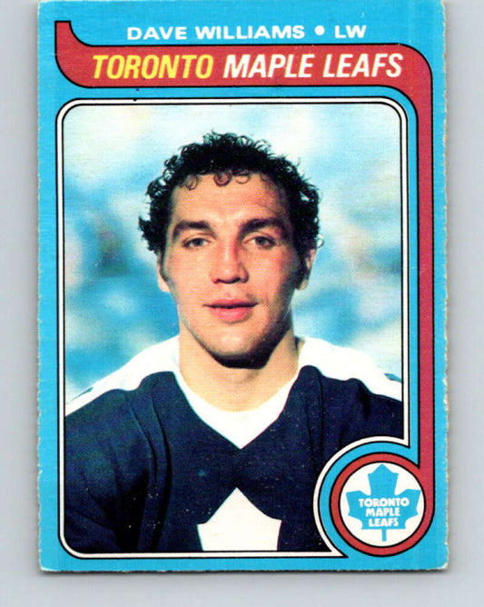 1979-80 O-Pee-Chee #97 Tiger Williams  Toronto Maple Leafs  V17609