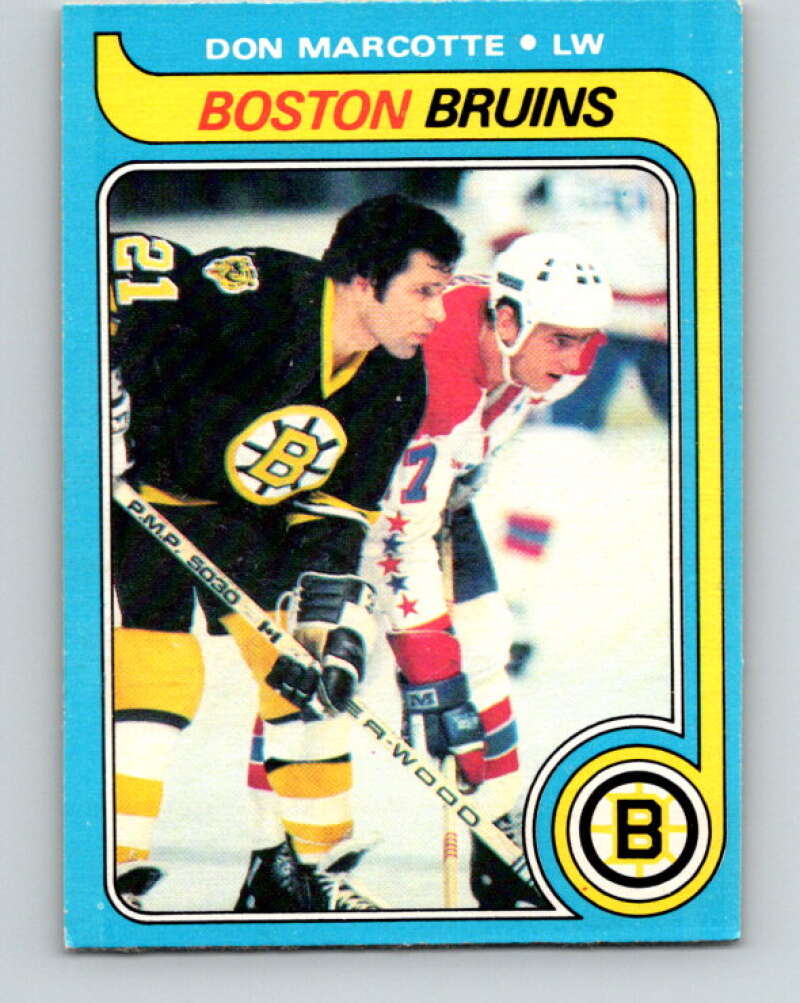 1979-80 O-Pee-Chee #99 Don Marcotte  Boston Bruins  V17624