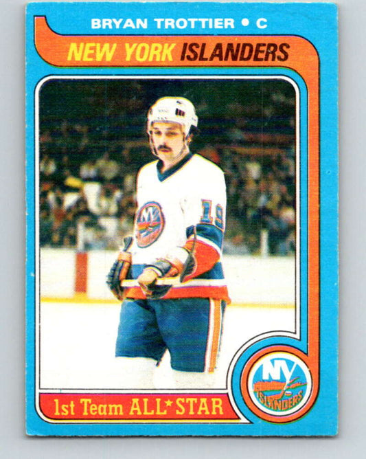 1979-80 O-Pee-Chee #100 Bryan Trottier AS  New York Islanders  V17635