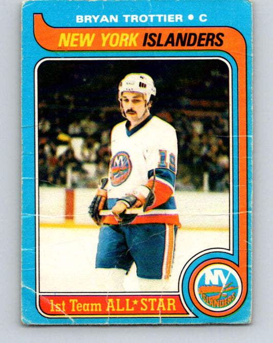 1979-80 O-Pee-Chee #100 Bryan Trottier AS  New York Islanders  V17643