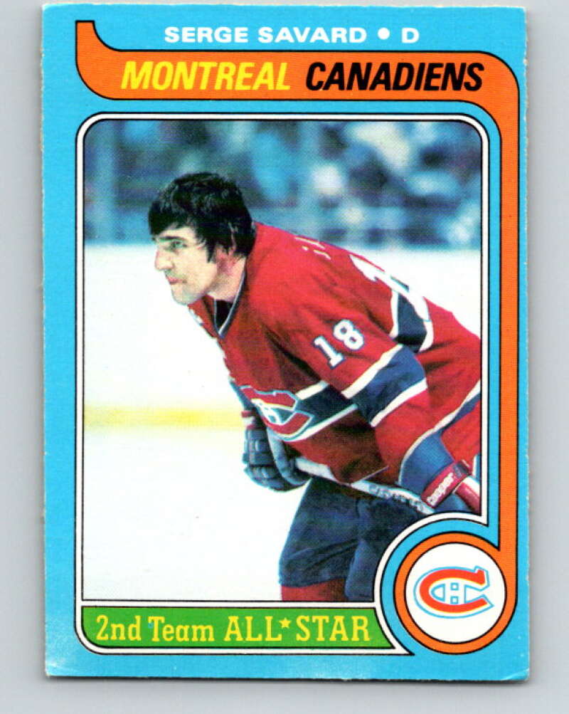 1979-80 O-Pee-Chee #101 Serge Savard UER AS  Montreal Canadiens  V17644