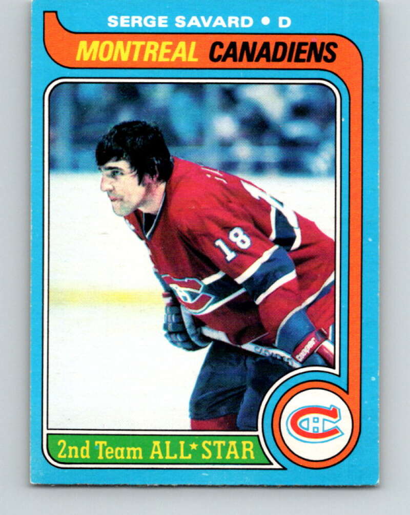 1979-80 O-Pee-Chee #101 Serge Savard UER AS  Montreal Canadiens  V17646