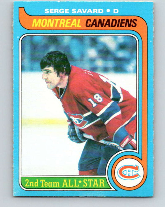 1979-80 O-Pee-Chee #101 Serge Savard UER AS  Montreal Canadiens  V17647