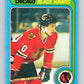1979-80 O-Pee-Chee #102 Cliff Koroll  Chicago Blackhawks  V17652