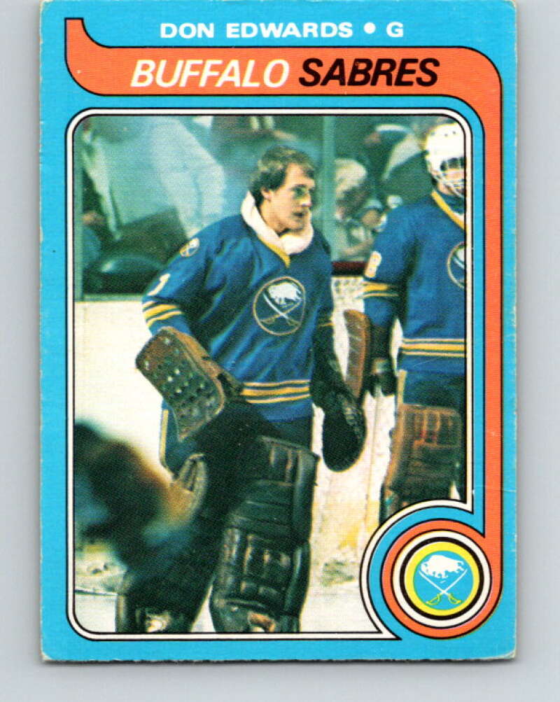 1979-80 O-Pee-Chee #105 Don Edwards  Buffalo Sabres  V17691