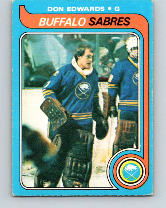 1979-80 O-Pee-Chee #105 Don Edwards  Buffalo Sabres  V17691