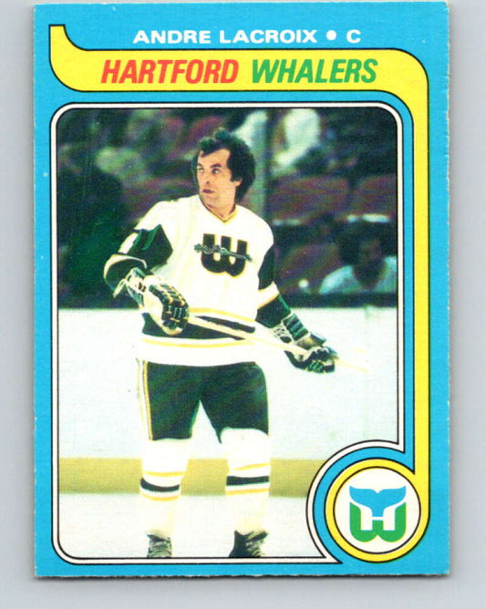 1979-80 O-Pee-Chee #107 Andre Lacroix  Hartford Whalers  V17703