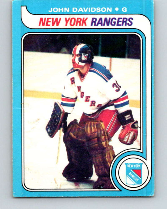 1979-80 O-Pee-Chee #110 John Davidson  New York Rangers  V17724