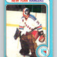 1979-80 O-Pee-Chee #110 John Davidson  New York Rangers  V17726