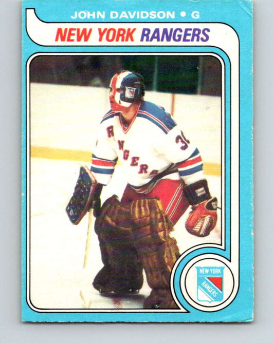 1979-80 O-Pee-Chee #110 John Davidson  New York Rangers  V17726