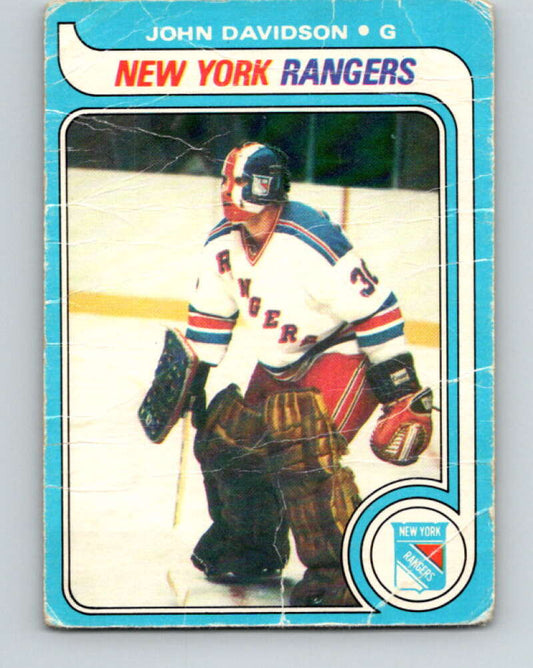 1979-80 O-Pee-Chee #110 John Davidson  New York Rangers  V17728