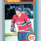1979-80 O-Pee-Chee #112 Doug Jarvis  Montreal Canadiens  V17749