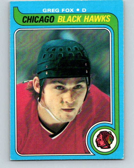 1979-80 O-Pee-Chee #116 Greg Fox  RC Rookie Chicago Blackhawks  V17779