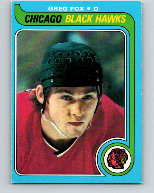 1979-80 O-Pee-Chee #116 Greg Fox  RC Rookie Chicago Blackhawks  V17780