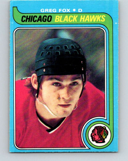 1979-80 O-Pee-Chee #116 Greg Fox  RC Rookie Chicago Blackhawks  V17781