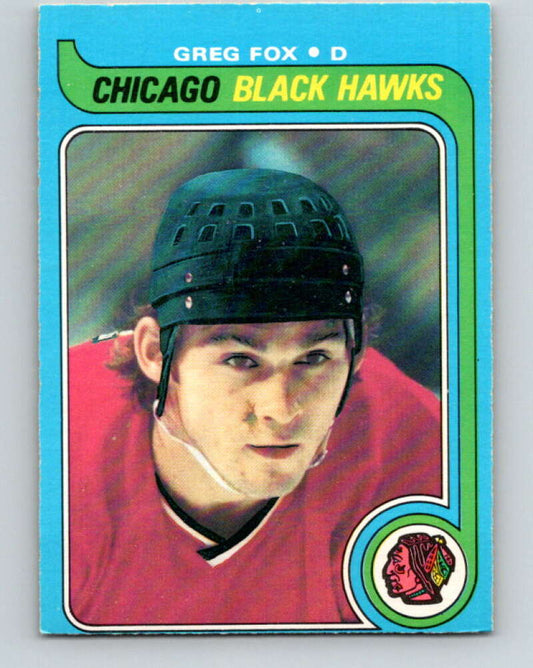 1979-80 O-Pee-Chee #116 Greg Fox  RC Rookie Chicago Blackhawks  V17782