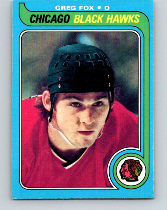 1979-80 O-Pee-Chee #116 Greg Fox  RC Rookie Chicago Blackhawks  V17785