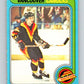 1979-80 O-Pee-Chee #117 Curt Fraser  RC Rookie Vancouver Canucks  V17791