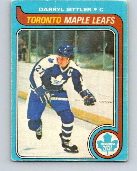 1979-80 O-Pee-Chee #120 Darryl Sittler  Toronto Maple Leafs  V17819