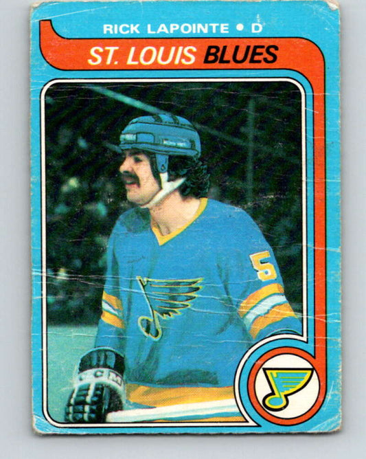 1979-80 O-Pee-Chee #121 Rick Lapointe  St. Louis Blues  V17821