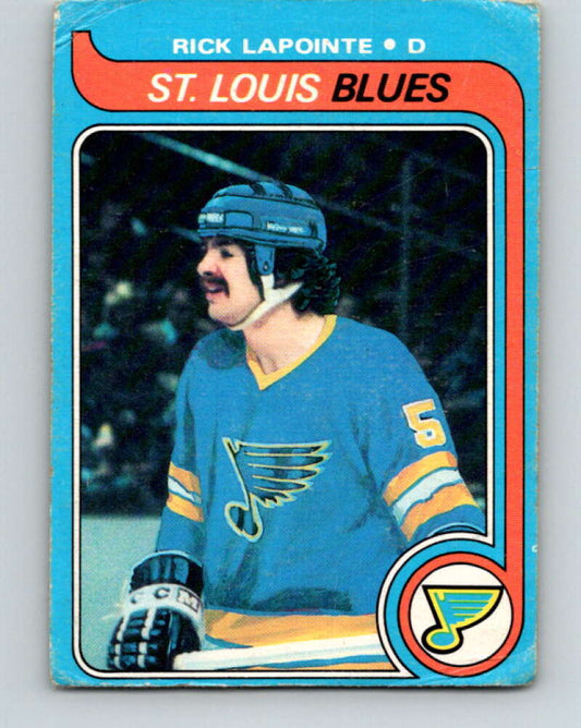 1979-80 O-Pee-Chee #121 Rick Lapointe  St. Louis Blues  V17822
