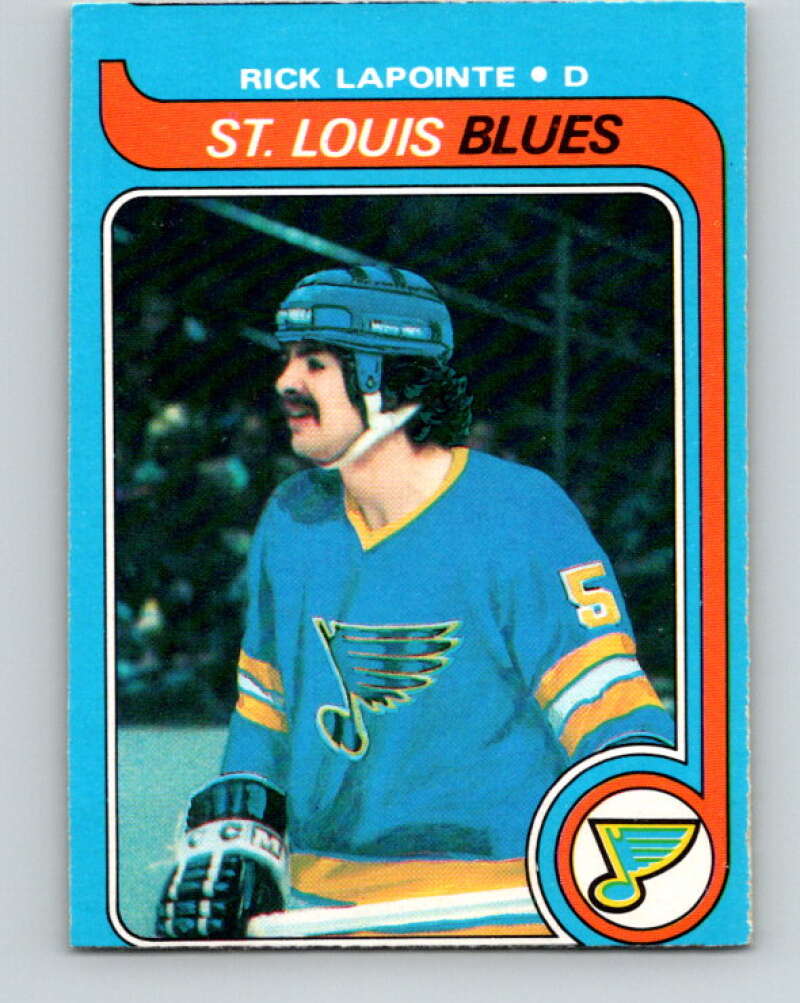 1979-80 O-Pee-Chee #121 Rick Lapointe  St. Louis Blues  V17824