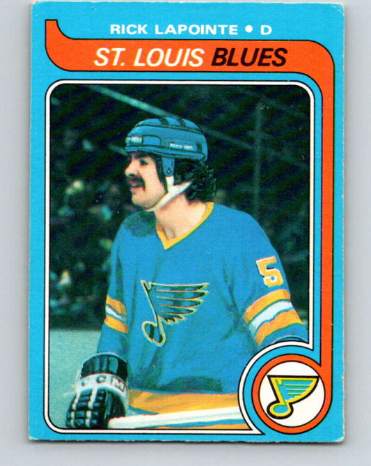 1979-80 O-Pee-Chee #121 Rick Lapointe  St. Louis Blues  V17825