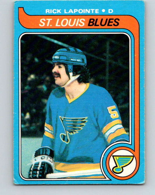 1979-80 O-Pee-Chee #121 Rick Lapointe  St. Louis Blues  V17826