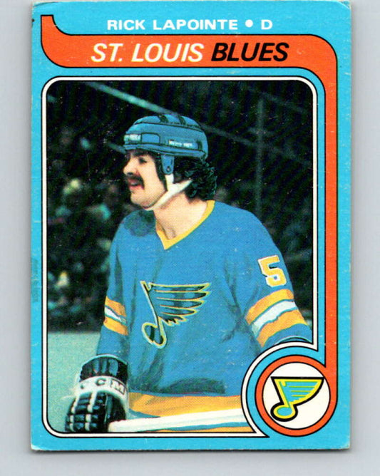 1979-80 O-Pee-Chee #121 Rick Lapointe  St. Louis Blues  V17827